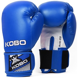 kobo bxg-03 pu leather boxing gloves punching bag training glove for men amp women