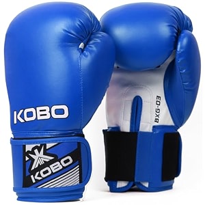 kobo bxg-03 pu leather boxing gloves punching bag training glove for men amp women