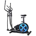 Kobo Elliptical Cross Trainer for Home with 7 Kg Flywheel | Full Body Cardio Workout Machine | Adjustable Resistance | LCD Display | Max User Weight 130 Kg | Silent Belt Drive (EB-1)