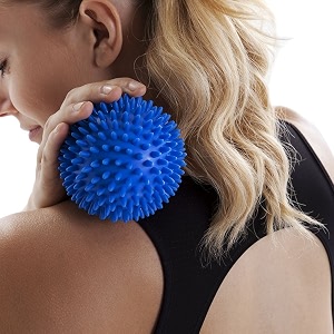 kobo health and yoga spongy reflex for stress relieving spikes makes sensory stimulationcomplete body massage ball