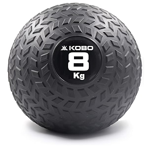 kobo slam ball dead bounce rubber classic strength and conditioning cross training wods plyometric and core training squats lunges wall exercises imported