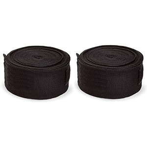 kobo wta15 cotton boxing hand wraps 180-inch black