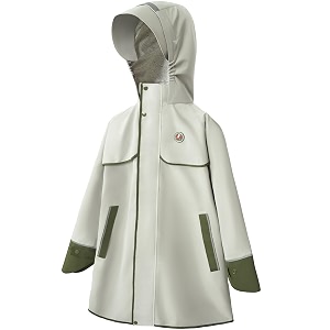 KOCOTREE Lightweight Kids Raincoat Waterproof Outwear Breathable
