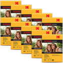 KODAK 254 GSM 500 Sheet RC(ResinCoated) HighGlossy PicturePlus Super White Waterproof unruled 4R (102x152mm) Inkjet 254 gsm Photo Paper
