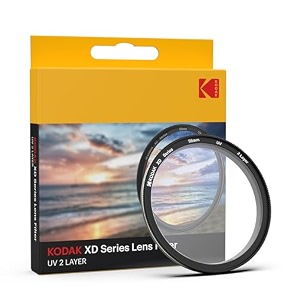 kodak 95mm uv xd camera lens filter2 layer anti-reflective coating for dslr camera lens protection from uv rays dust amp scratchesaluminum lens ringblack