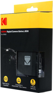 kodak digital camera battery bg6 for vbg6  camera battery charger