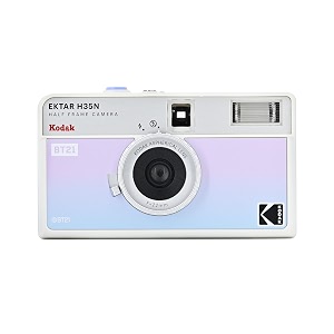 kodak ektar h35n half frame film camera 35mm reusable focus-free bulb function built-in star filter coated improved lens film amp aaa battery are not included bt21 edition single