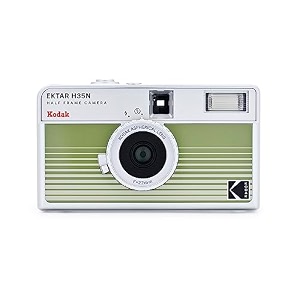 kodak ektar h35n half frame film camera 35mm reusable focus-free bulb function built-in star filter coated improved lens film amp aaa battery are not included bt21 edition single