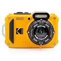 KODAK PIXPRO WPZ2 Rugged Waterproof Shockproof Dustproof WiFi Digital Camera 16MP 4X Optical Zoom 1080P Full HD Video Vlogging Camera 2.7" LCD