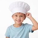 KODENIPR CLUB Kid Series Chef Cap (5-10 Years, White)