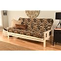 Kodiak Furniture Monterey Futon Set with Antique White Finish, Full, Peter's Cabin
