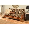 Kodiak Furniture Monterey Futon Set with Barbados Finish, Full, Peter's Cabin