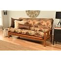 Kodiak Furniture Monterey Futon Set with Barbados Finish, Full, Canadian
