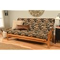 Kodiak Furniture Monterey Futon Set with Butternut Finish, Full, Peter's Cabin
