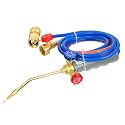 Brazing Torch Kit for MAPP Gas &amp; Propane, Brass &amp; Stainless Steel Cutting Torch Kit, Welding Torch Set for Soldering, Jewelry, HVAC, Glass Blowing