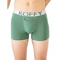 KOFFY Mens Malleable Cotton Lycra Long Trunk