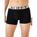 KOFFY Mens Malleable Cotton Lycra Long Trunk