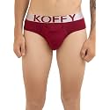 KOFFY Mens Premium Cotton Lycra Brief with