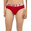 KOFFY Mens Premium Cotton Lycra Brief with