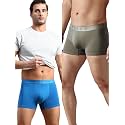 KOFFY Mens Stretchable Cotton Lycra Long Trunk