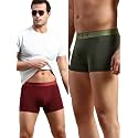 KOFFY Mens Stretchable Cotton Lycra Long Trunk