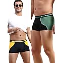 KOFFY Pliable Cotton Modal Colorblocked Mini Trunk