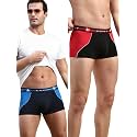 KOFFY Pliable Cotton Modal Colorblocked Mini Trunk