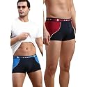 KOFFY Pliable Cotton Modal Colorblocked Mini Trunk