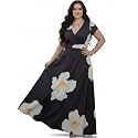 KOH KOH Womens Long Modest Floor Length Flowing Summer Print Maxi Dress