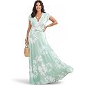KOH KOH Womens Long Modest Floor Length Flowing Summer Print Maxi Dress