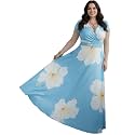 KOH KOH Womens Long Modest Floor Length Flowing Summer Print Maxi Dress