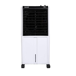 summercool kohinoor 65ltr desert air cooler with wheel for room  high speed fan  25ft powerful air throw  inverter compatible  honeycomb  collapsible louvres  1 year warranty  white
