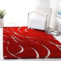 for Home 5x7 feet (150 x 210 cm) Modern Rug Soft Handwoven Design Shag Collection with Ivory Color 5 cm Pile Height for Living Room|Home and Bedroom
