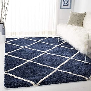 for home amp bedroom shaggy modern rug soft handwoven design shag collection with 4x6 feet 120 x 180 cm ivory color 5 cm pile height for living roomhome and bedroom