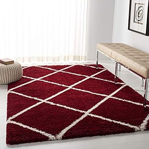 shaggy for bedroom 6x8 feet 180 x 240 cm modern rug soft handwoven shag collection with ivory color 5 cm pile height for living roomhome and bedroom