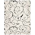Shaggy for Bedroom 6x9 feet (180 x 270 cm) Modern Rug Soft Handwoven Desgin Shag Collection with Ivory Color 5 cm Pile Height for Living Room|Home and Bedroom