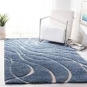 Shaggy for Home 9x12 feet (270 x 360 cm) Modern Rug Soft Handwoven Design Shag Collection with Ivory Color 5 cm Pile Height for Living Room|Home and Bedroom
