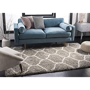 shaggy modern rug soft handwoven design shagg with 8x8 feet 240 x 240 cm ivory color 5 cm pile height for living roomhome and bedroom
