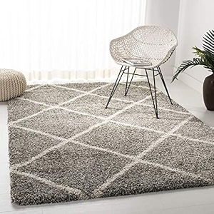 shaggy modern rug soft handwoven design shagg with 8x8 feet 240 x 240 cm ivory color 5 cm pile height for living roomhome and bedroom
