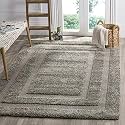 Shaggy Modern Rug Soft Handwoven Design with 10x12 feet (300 x 360 cm) Ivory Color 5 cm Pile Height for Living Room|Home and Bedroom