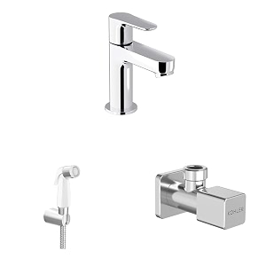 kohler july 75377in-4-cp pillar tap polished chrome