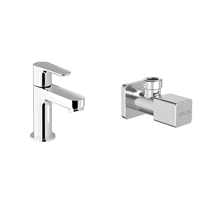 kohler july 75377in-4-cp pillar tap polished chrome