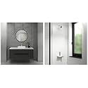 KOHLER July 75377IN-4-CP Cold-only Pillar Tap (Polished Chrome)+KOHLER Complementary 99054IN-CP Shower Arm with Escutcheon (Chrome Finish)