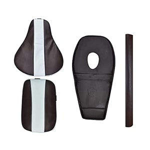 seat cover brown  tank cover  back rest foam combo set of 4 compatible with re classic 350500cc 2012 to 2020 models
