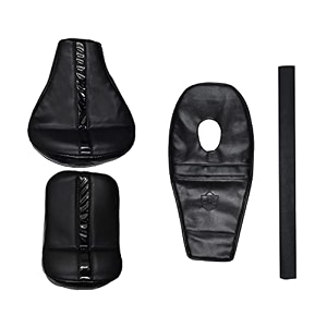 black seat cover with tank cover back rest foam combo set compatible with classic350500cc 2012-2020
