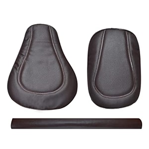 stylish seat cover with back rest foam combo compatible with classic350500cc 2012-2020