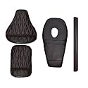 Classic Seat Cover Red Lining Black with Backrest Foam Black Compatible with RE Classic 350cc 500cc