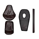 Extra Comfort Bown Seat Cover with Tank Cover +Back Rest Foam Combo Set Compatible with Classic350/500cc (2012-2020)