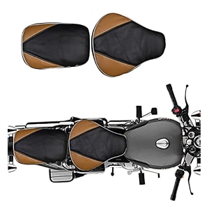 fancy seat cover front amp rear black amp tancompatible with classic350500cc 2012-2020
