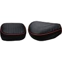 Stylish Seat Cover Black Compatible with Reborn 350 CC (2021 to 2025)